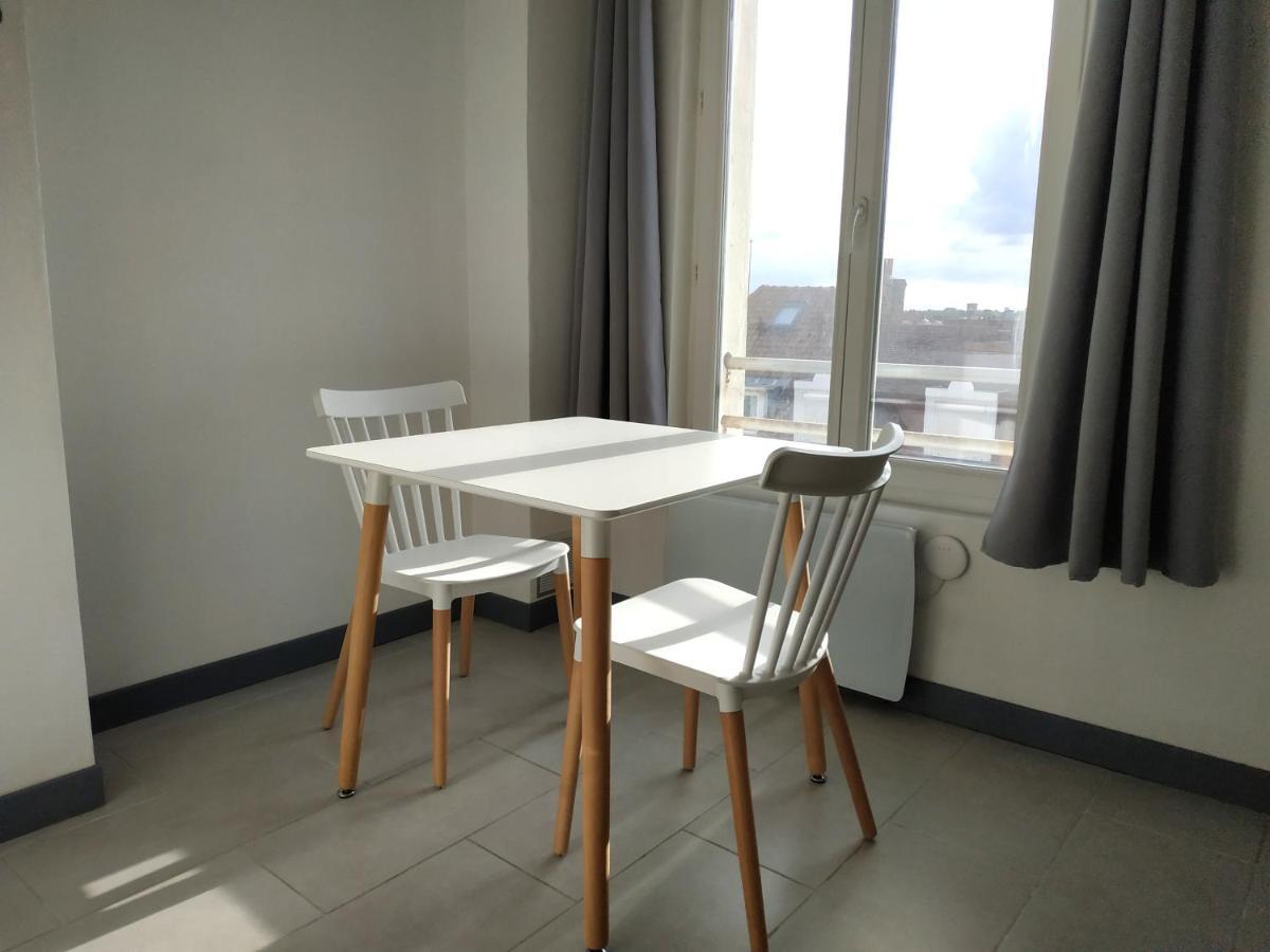 Sea View & Beach Studio Apartment - Blue Horizon Dunkirk Luaran gambar