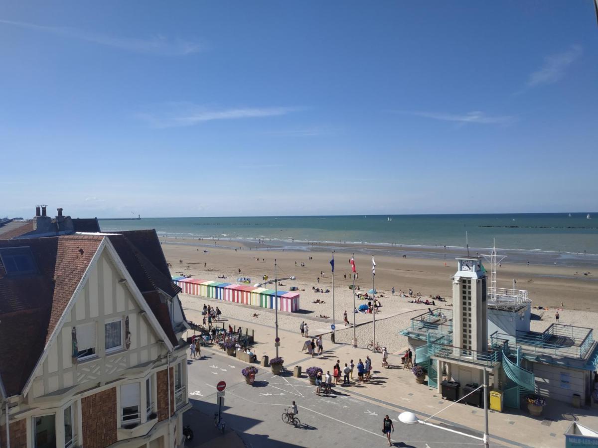 Sea View & Beach Studio Apartment - Blue Horizon Dunkirk Luaran gambar