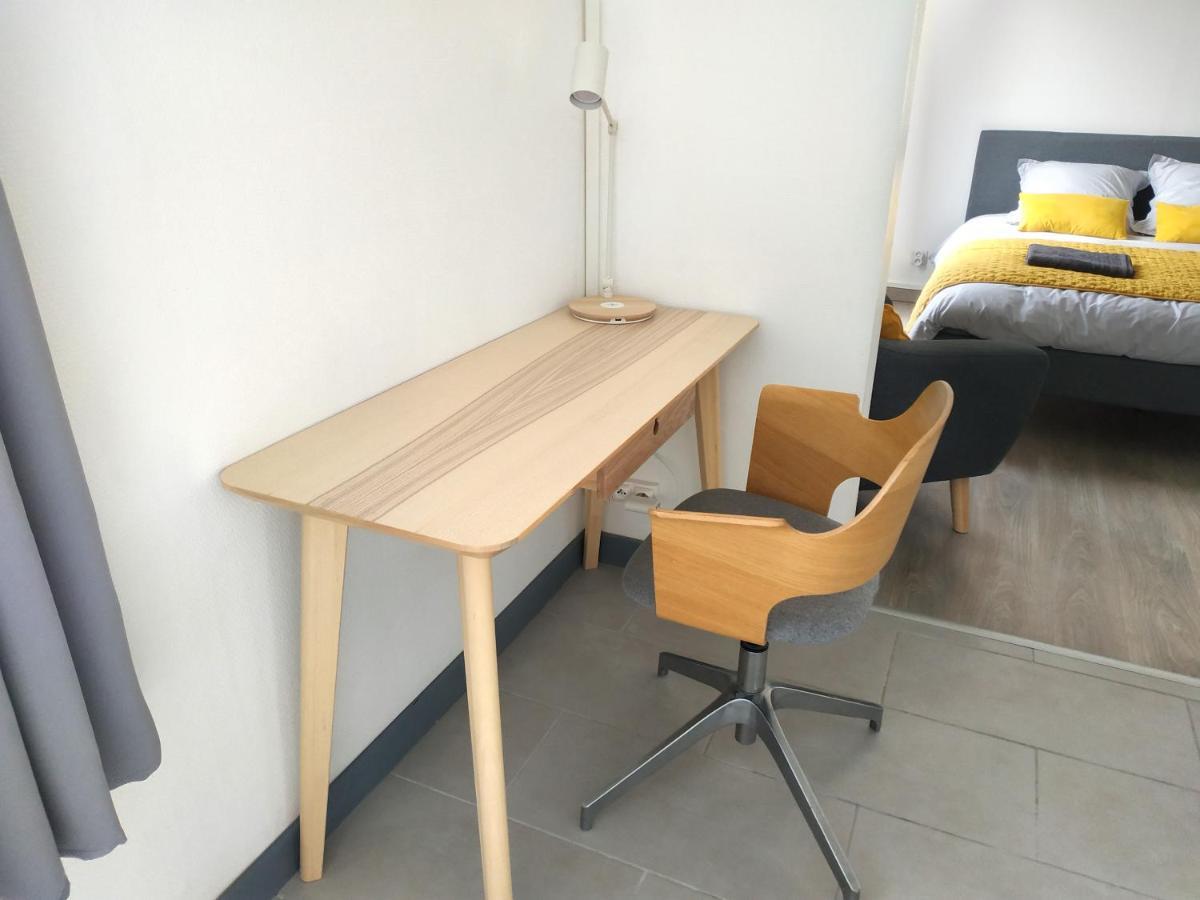 Sea View & Beach Studio Apartment - Blue Horizon Dunkirk Luaran gambar